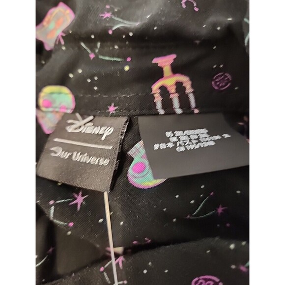 Disney Haunted Mansion Tarot Cards Universe Mens Shirt button down 3XL NEW NWT - Picture 4 of 10